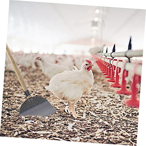 KESYOO 1pc Multifunctional Livestock Cage Shovel for Pig Manure and Chicken Excrement Lightweight Tool for Farm Cleaning Handle for Weeding and Spading - size: 30X27X2.5cm