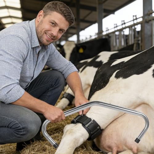 Cattle Anti Kicking Stick: Adjustable Cattle Sorting Stick | Anti Device Tool Rod Equipment Accessories for Stockbreeding Farmer