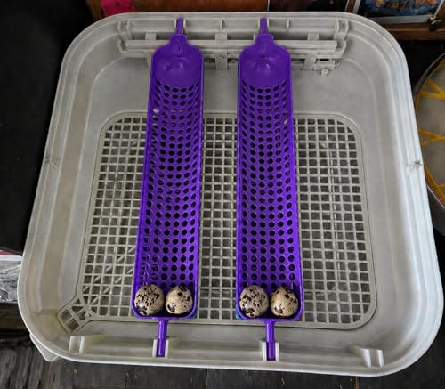 Egg Basket for Maticoopx 30 & Kufika 24 Incubator, 3D Printed Hatching Basket Replacement, Durable Egg Holder Tray for Chicken, Quail & Poultry Incubation (Purple, Small) - color: Purple, size: small