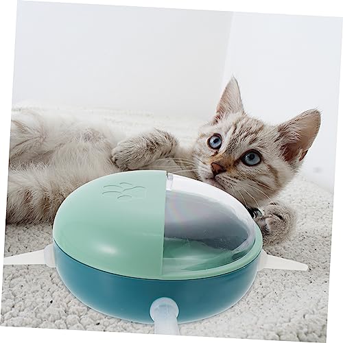 FRCOLOR 2pcs Material Puppy Kitten Nipples Feeder Bowl Kitten Food Bowls Puppy Feeder Comfortable Nipples - color: Bluex2pcs