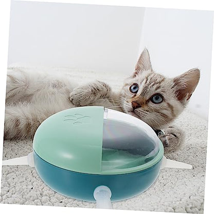FRCOLOR 2pcs Material Puppy Kitten Nipples Feeder Bowl Kitten Food Bowls Puppy Feeder Comfortable Nipples - color: Bluex2pcs