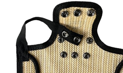 DOWN UNDER OUTDOORS Medium-Large Chicken Saddle with Adjustable Straps, Chicken Apron, Poultry Saver, Pet Supplies, Including Shoulder Cover (Sand Mesh)… - color: Sand Mesh