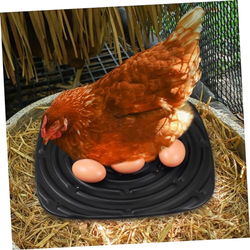 4Pcs Washable Chicken Nesting Pads Comfortable Coop Bedding for Egg Laying Durable Non Rolling Hen Nesting Box Liners Easy to Cut for Poultry Care Supplies