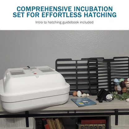 HovaBator 2370 Starter Egg Incubator Kit (Add Quail Tray, No Auto Humidity System) - size: Add Quail Tray, style: No Auto Humidity System