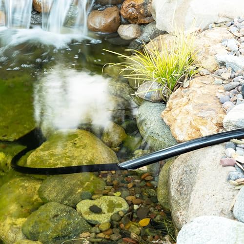 Alpine Corporation 100 Ft. PVC Tubing with 3/4" Inside Diameter for Ponds and Fountains, Black - size: 3/4" I.D. x 1" O.D.