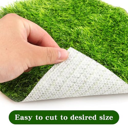 Chicken Nesting Pads Set 12×12"-Washable Artificial Grass Nesting Pads-for Chickens Coopsfor Chicken Coop and Pet Garden Lawn Indoor Outdoor (6 Pack)