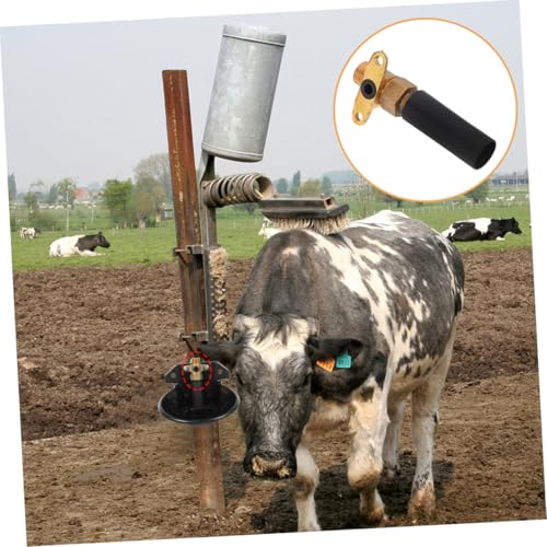 2pcs Copper Float Valve for Livestock Water Dispenser Automatic Water Control for Cattle Sheep and Pigs Durable Farm Accessory for Efficient Hydration Management