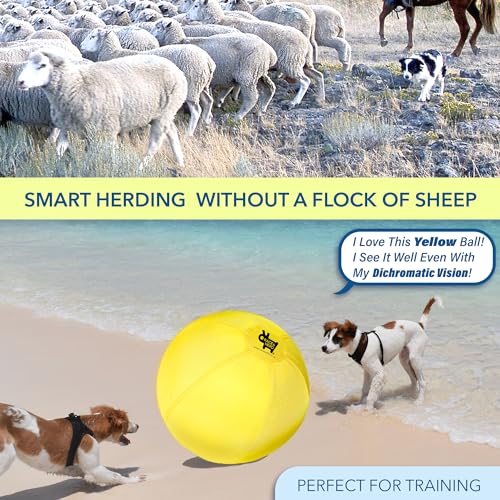 Race&Herd 18" Cover for Herding Ball for Dogs Large - Replacement Herd Balls for Dogs Toys Sleeve, Outer Layer Herding Ball for Australian Shepherd, Hearding Balls Cover Only - size: 18" Replacement Cover