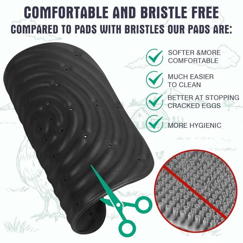 Nesting Boxes, 6 Packs Chicken Nesting Boxes with Nesting Pads, Roll Out Nesting Boxes for Chickens, Chicken Laying Boxes Chicken Coop Accessories