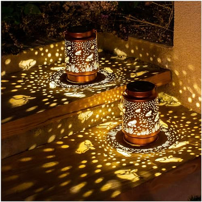 Frog Solar Lanterns Outdoor Waterproof Hanging Solar Lights Frog Gifts for Women Men Metal Decorative LED Frog Lanterns for Garden Decor,Yard,Patio,Lawn,Tabletop,Pathway,Landscape - style: Frog
