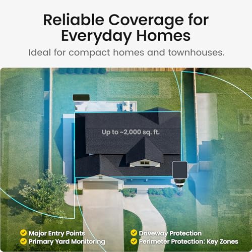aosu T2 Pro Solar Security Cameras Wireless Outdoor, 2 Cam Kit, 3K Dual Cam No Blind Spot Security Camera for Home, 170° Wide + 360° PTZ, AI Tracking, 8X Zoom, Expandable 1TB Local Storage - style: 2-Cam-Kit