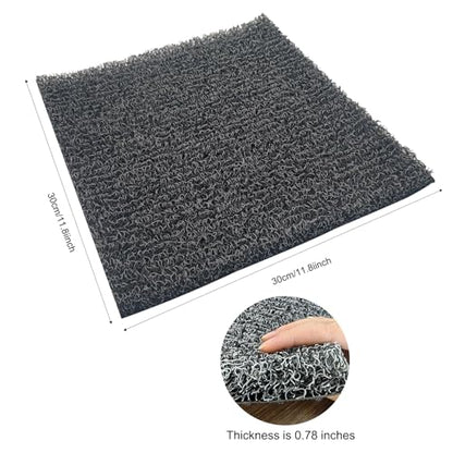 Nesting Pads for Chicken Coop, Washable Plastic Nesting Box Liners, Reusable Box Pads, Coop Accessories for Chicken Hen Box Laying Eggs, Gray,12 x 12 inch (3 Pack) - color: 3 Pack