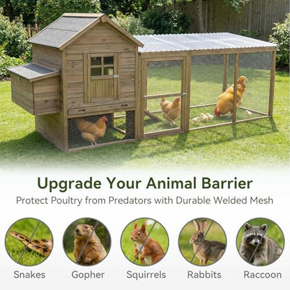 AMAGABELI GARDEN & HOME Hardware Cloth 1/2 inch 16 in x 25 ft Galvanized After Welding 19 Gauge Square Chicken Wire Fence Mesh Roll Raised Garden Bed Plant Supports Poultry Netting Cage Snake Fence - size: 1/2" 16"x25'