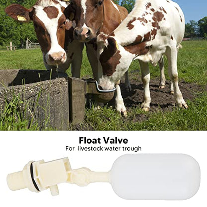 Hidyliu Valve with G1/2 Male Thread for Automatic Drinker Bowl Horse Cattle Goat Sheep Pig Dog Water Trough Farm Supplies Ball Valve