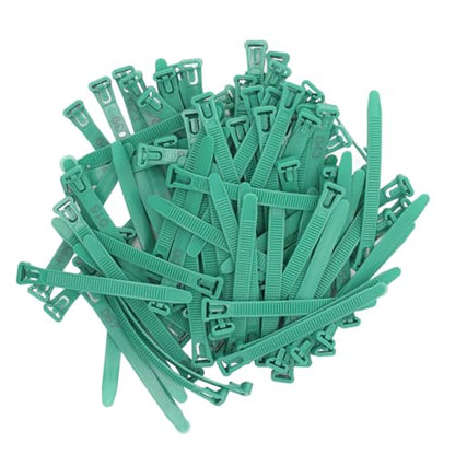 Rengue Numbered Chicken Leg Bands, Easy Apply Poultry Identification Rings, 100 Pieces for Ducks, Chicks, Geese, and Pigeons Numbered Chicken Leg Bands, PP Material, Nan Gardening (Green) - color: Green