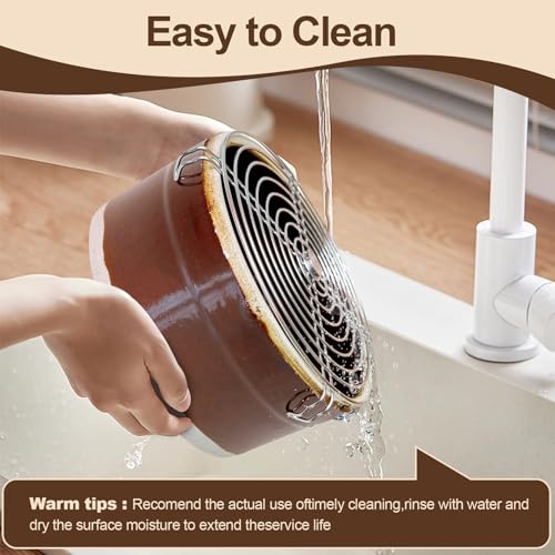 Ceramic Chinchilla Litter Box Corner Litter Box for Small Pets Round Potty Trainer Corner Litter with Stainless Steel Grids Chew-Resistant，Anti-Slip Pet Pan for Chinchillas, Small Animals