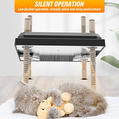 Chick Brooder Heating Plate, Brooder Plate for Chicks with Adjustable Temp, Poultry Coop Heater Chicks Warmer 10" x 10" for 15 Chicks Adjustable Height Brooding Heater,for Chicken Coop, Brooder Box