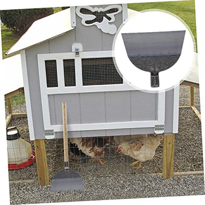 KESYOO 1pc Multifunctional Livestock Cage Shovel for Pig Manure and Chicken Excrement Lightweight Tool for Farm Cleaning Handle for Weeding and Spading - size: 30X27X2.5cm