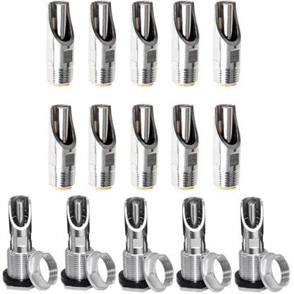 beduan Stainless Steel Pig Nipple Waterer Kit with Bulkhead