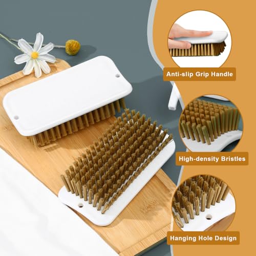 Pig Enrichment Toy,2 PCS Pigs Self-Grooming Brush Easy Install for Pens Barns Yards fit Guinea Pigs Rabbits