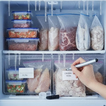 Cadie Permanent Freezer Marker Set of 2 – Waterproof Fast-Drying Black Ink Pens with Chisel Tip for Food Labeling, Fridge & Freezer Storage, Kitchen & Lab Use & General Organization. - style: 2 Pack