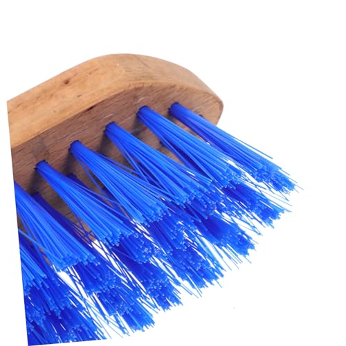 Horse Hair Cleaning Comb Stiff Bristle Grooming Brush with Ergonomic Handle Cattle and Donkeys Body Brush Massager to Circulation and Comfortable Tool