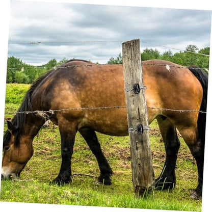 BESPORTBLE 4pcs Electric Fence Insulator Kit for Cattle and Ranch Fencing Weather-Resistant Design for Secure Connections and Versatile Use in All Climates