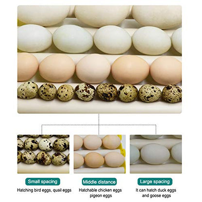 Automatic Rotary Turner Roller Tray Duck Quail Bird Poultry Eggs Incubator