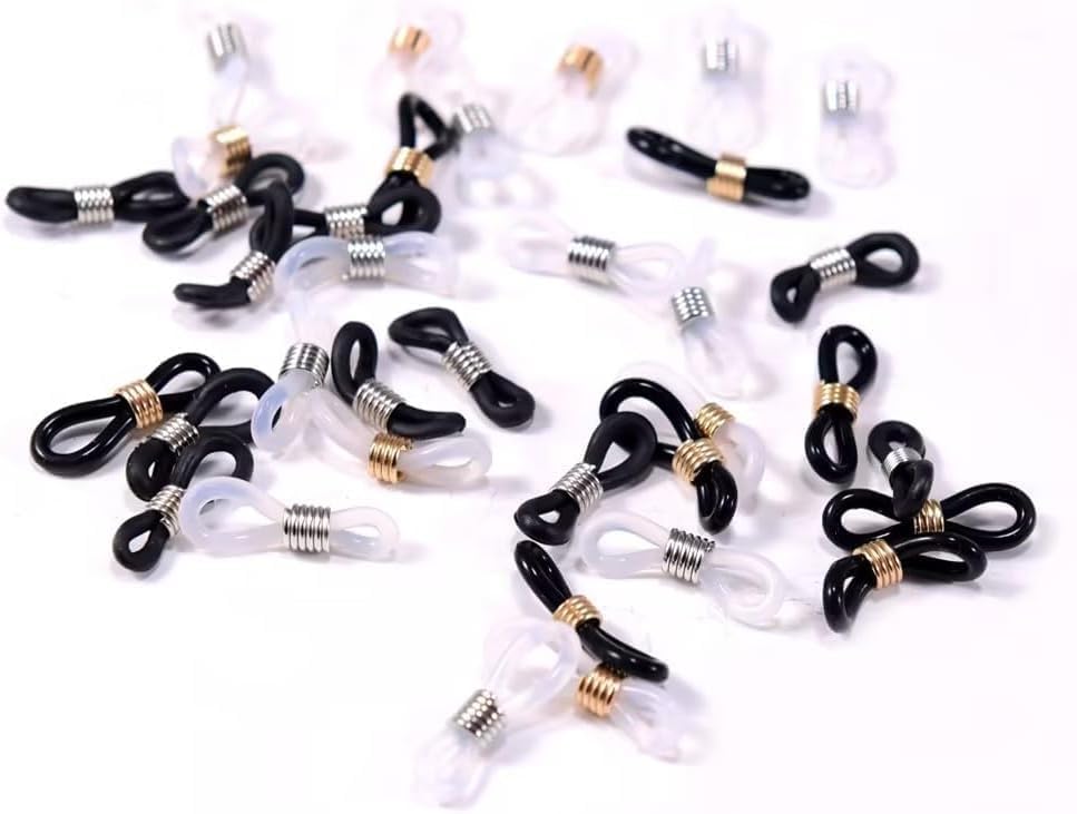 50 Pcs Black Baby Chick Splay Leg Hobble Chicken Leg Bands, Adjustable Chicken Hobble Braces for Spraddle Leg Repair Poultry Care Supplies, Bird Ducks Newly Hatched, Poultry Feeding Equipment