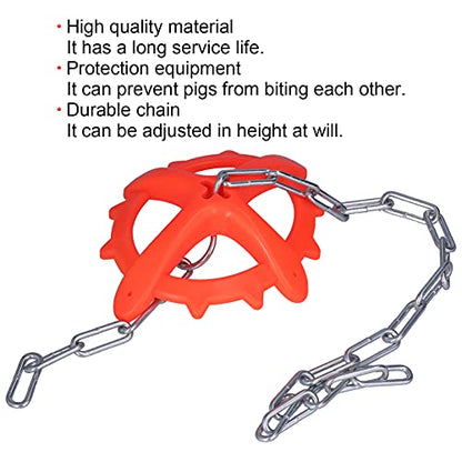 Fydun Bite Toy Piglets with Galvanized Iron - Veterinary Bait Equipment Animal Welfare Farming Supplies