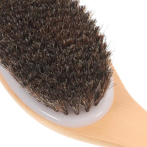 BESTonZON Horse Mane Grooming Brush and Bristle Horse Body Brush for Shedding and Cleaning Stiff Bristle Suitable and Shedding Care