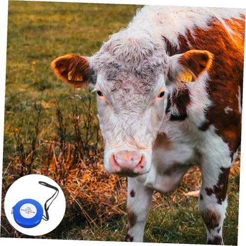 Animal Measuring Tape 2.5m Blue Girth and Weight Tape for Cattle Pig Goat Livestock Body Measurement Tool for Farm Use Style