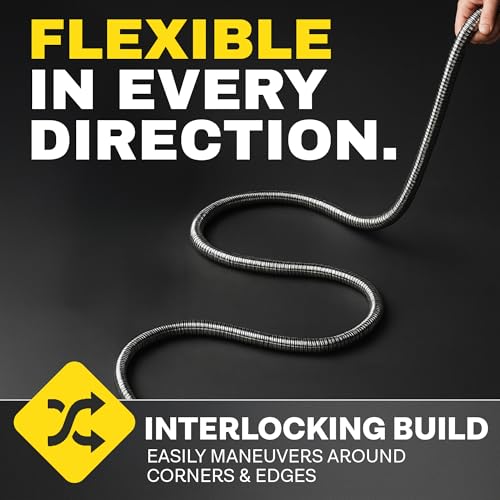 BIONIC STEEL Short 10 Ft Hose Extension, 10 Ft x 5/8 In. Short Hose Connector for Reel, Leak Proof Connection, Heavy Duty, Non Kinking, Flexible, Heavy Duty - size: 10'