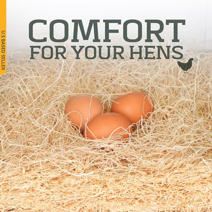 Rural365 Chicken Nest Box Liners 12 Pack - Chicken Coop Bedding, Poultry Supplies Chicken Bedding Nest Liners Chickens