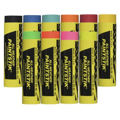 All Weather Lot of Four NEON GREEN Horse Livestock Paintstik