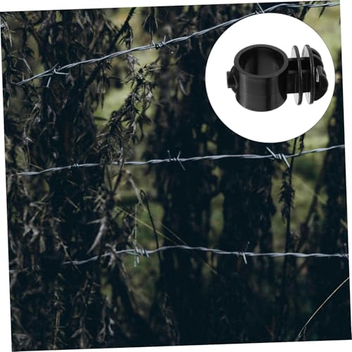 BESPORTBLE 10pcs Electric Fence Insulators for High Tension Wire Insulators for Farm Fencing Easy Installation Essential for Livestock Safety