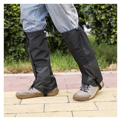 2 Pcs Outdoor Travel Leg Warmers Hiking Gaiter Waterproof Legging Shoes Hunt Climbing Camping Winter Tourist Snow Foot Cover
