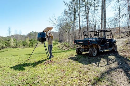 Moultrie 200 Lb Deer Feeder Standard - Bluetooth App Control, Pairs with Edge 3 for Full Remote Access, No Subscription - color: Feeder