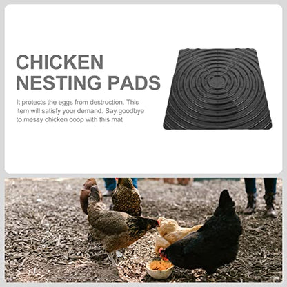 GANAZONO Chicken Bedding Liner Soft Nesting Pad for Chicken Coop Reusable and Nesting Box Mat Comfortable Design for Laying Homes Pet Shops