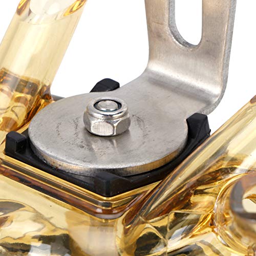 340cc Milking Claw, Farm Milking Machine Collector, Stainless Steel Bracket Base with Quality PC Material, Livestock Accessory for Cow Sheep Goat Milking, to Install and
