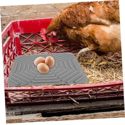 Hemoton Nesting Pads for Chicken Coop Chicken Nesting Box Pads Silicone Easy Clean and Wear-Resistant
