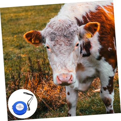 Animal Measuring Tape 2.5m Blue Body Circumference Weight Tape for Goat Pig Cattle Livestock Measurement Tool Style
