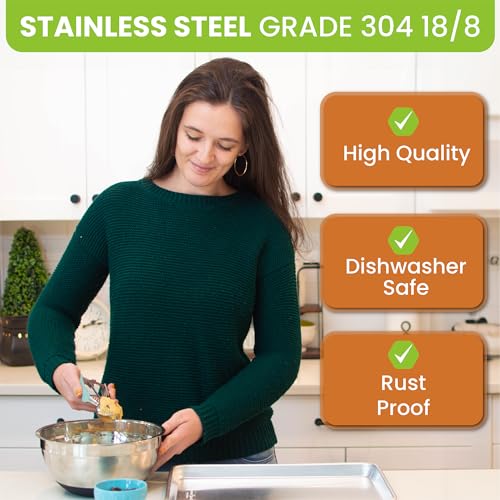 Spring Chef Medium #40 Stainless Steel Cookie Scoop for Baking, Multifunctional Kitchen Food Scooper with Trigger Release, 1.7 Tablespoon Melon Scooper - Dishwasher Safe Meatball Scoop - Mint - color: Mint, size: #40 - Medium - 1.7 Tbsp