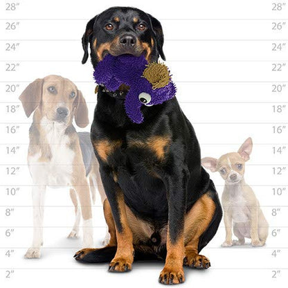 MIGHTY® 2 Pack Microfiber Medium Elephant Dog Toys | Ultra Durable Plush Toy with Multiple Layers & Reinforced Seams , Washable and Floats , Mighty® Construction - color: 2PK Elephant Purple