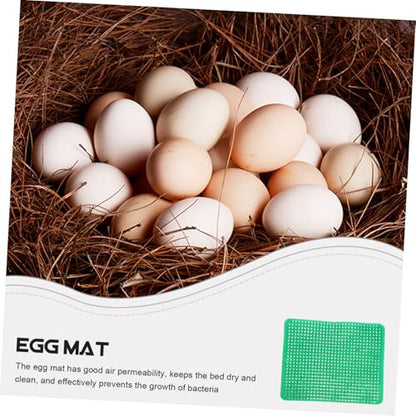 TOYANDONA 2pcs Chicken Nesting Box Liners Reusable Egg Laying Mats for Chicken Comfortable Nest Pads for Egg Collection Durable and Easy to Clean Suitable for Various Nest