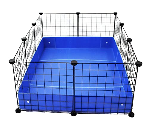 Midlee Guinea Pig Cage Panels- Set of 24 DIY Piggie Cage - size: Medium