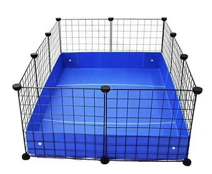 Midlee Guinea Pig Cage Panels- Set of 24 DIY Piggie Cage - size: Medium
