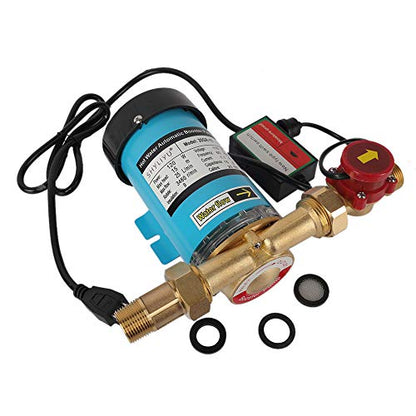 Home Pressure Booster Pump115V/60HZ 120W 1 inch Outlet Circulating Pump Automatic Shower Booster Pump with Water Flow Switch for Whole House System - size: 115V 1" 20GR-15