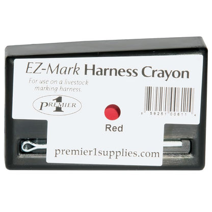 Premier 1 EZ-Mark Harness Crayons for Sheep & Goat Marking Harness (Red Crayon) - style: Red Crayon