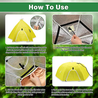 Chicken Brooder Box for Chicks Brooder Plate Chick Heater Warmer for 10 Newborns Baby Chicken Supplies for Chicks Duckling Quail Goose Poultry Bird Breeding Box